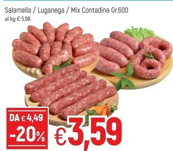 Famila Salsicce offerta