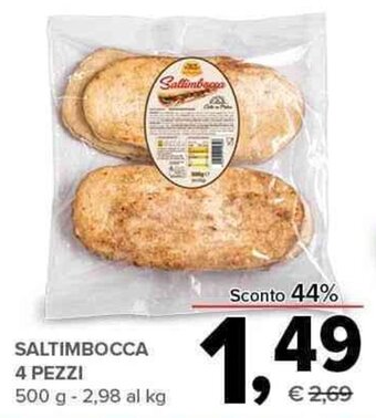 Todis SALTIMBOCCA 4 PEZZI offerta