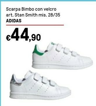 Iper La Grande Adidas Scarpa Bimbo Con Velcro offerta