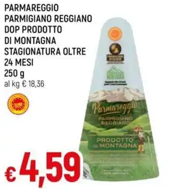 Galassia PARMAREGGIO PARMIGIANO REGGIANO DOP PRODOTTO DI MONTAGNA STAGIONATURA OLTRE 24 MESI offerta