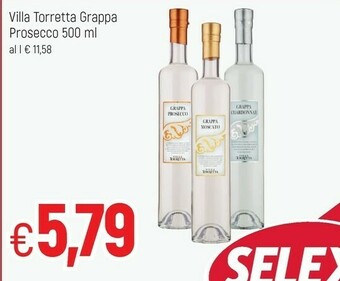 Famila Torretta Grappa offerta