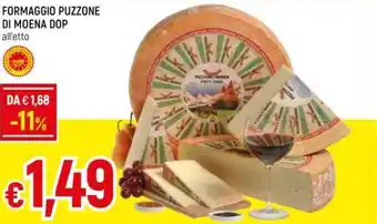 Galassia FORMAGGIO PUZZONE DI MOENA DOP all'etto offerta