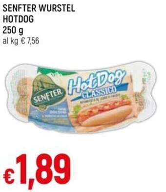 Galassia SENFTER WURSTEL HOTDOG 250 g offerta