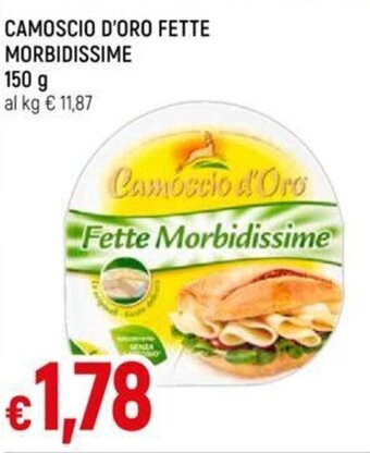 Galassia CAMOSCIO D'ORO FETTE MORBIDISSIME 150 g offerta