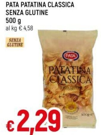 Galassia PATA PATATINA CLASSICA SENZA GLUTINE 500 g offerta