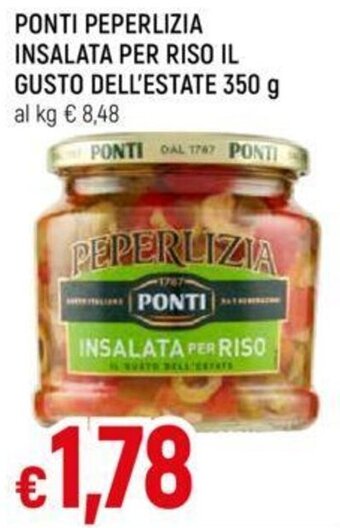PONTI PEPERLIZIA INSALATA PER RISO IL GUSTO DELL'ESTATE 350 g
