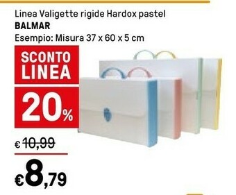 Balmar 2000 Linea Valigette Rigide Hardox Pastel
