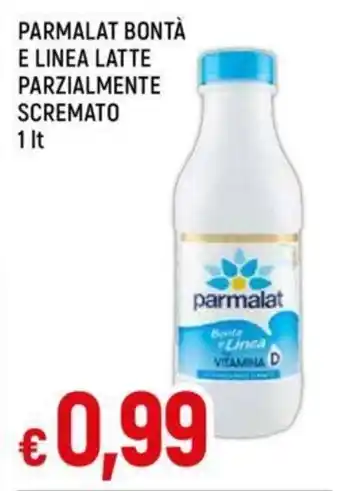 Galassia PARMALAT BONTÀ E LINEA LATTE PARZIALMENTE SCREMATO 1 It offerta