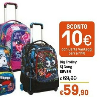 Iper La Grande Seven Big Trolley Sj Gang offerta