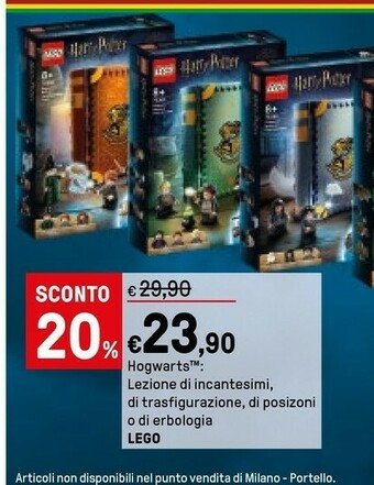 Lego Hogwarts Lezione Di Incantesimi, Di Trasfigurazione, Di Posizoni O Di Erbologia