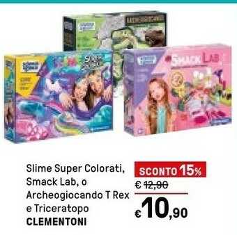 Iper La Grande Clementoni Slime Super Colorati offerta