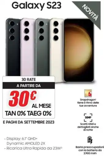 Leonardelli Samsung Galaxy S23 offerta
