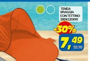 Risparmio Casa Tenda Spiaggia Con Tettino offerta