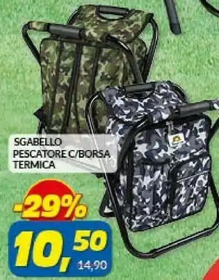 Risparmio Casa Sgabello Pescatore Borsa Termica offerta
