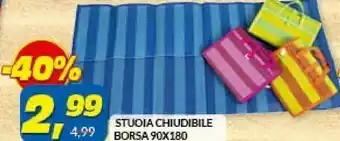 Risparmio Casa Stuoia Chiudibile Borsa offerta