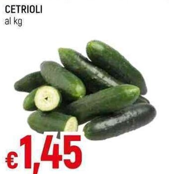 Galassia CETRIOLI al kg offerta