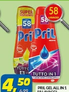 Risparmio Casa Pril Gel All In 1 offerta