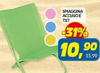 Risparmio Casa Spiaggina Acciaio E Txt offerta