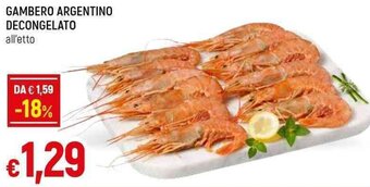 Galassia GAMBERO ARGENTINO DECONGELATO offerta