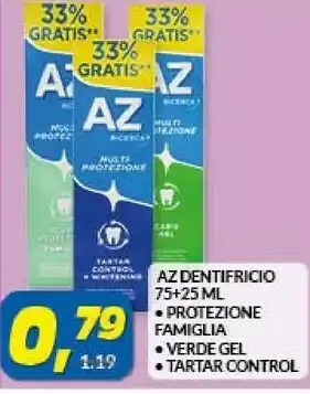 Risparmio Casa Az Dentifricio offerta