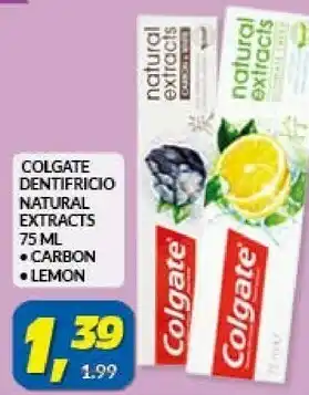 Risparmio Casa Colgate Dentifricio Natural Extracts offerta