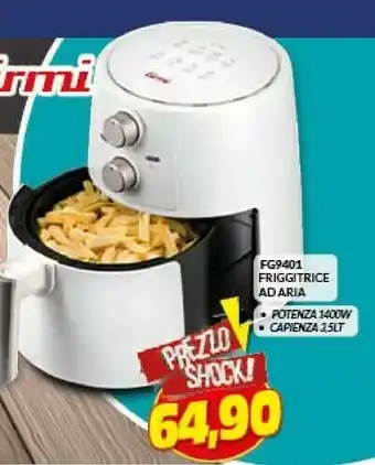 Girmi Friggitrice Ad Aria 1400 W 3,5 Lt