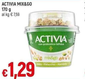 Galassia ACTIVIA MIX&GO 170 g offerta