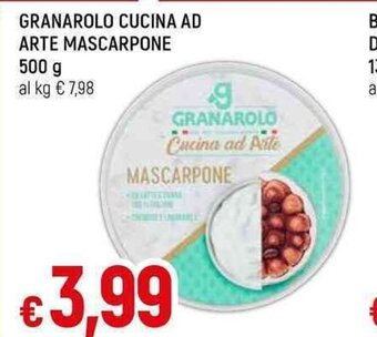 Galassia GRANAROLO CUCINA AD ARTE MASCARPONE 500 g offerta
