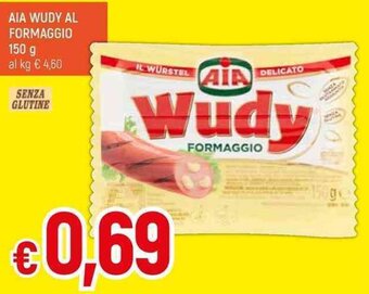 Galassia AIA WUDY AL FORMAGGIO 150 g offerta