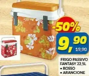 Risparmio Casa Frigo Passivo Fantasy Rosso offerta