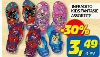 Risparmio Casa Infradito Kids Fantasie offerta