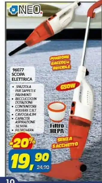 Risparmio Casa Neo Scoppa Elettrica offerta