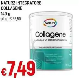 Galassia NATURZ INTEGRATORE COLLAGENE 140 g offerta