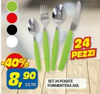 Risparmio Casa Set 24 Posate Formentera offerta