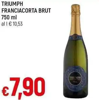 Galassia TRIUMPH FRANCIACORTA BRUT 750 ml offerta