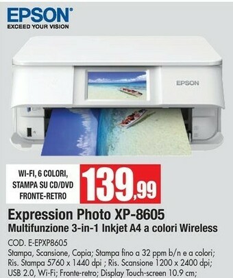 Vobis Epson Stampante offerta
