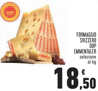 Conad Margherita FORMAGGIO SVIZZERO DOP EMMENTALER offerta