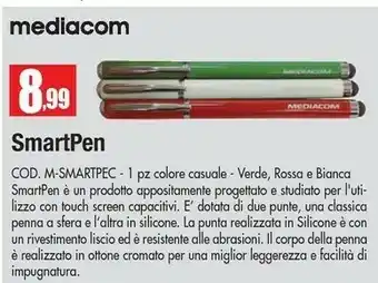 Vobis Mediacom Smartpen Cod M-smartpec offerta