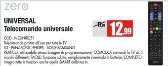 Vobis Zero Universal Telecomando Universale Cod. M-zunirc51 offerta