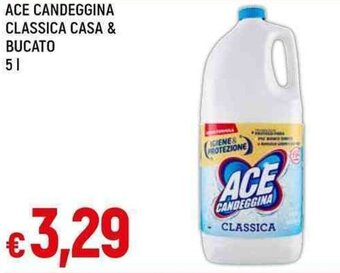 Galassia ACE CANDEGGINA CLASSICA CASA & BUCATO 5 l offerta