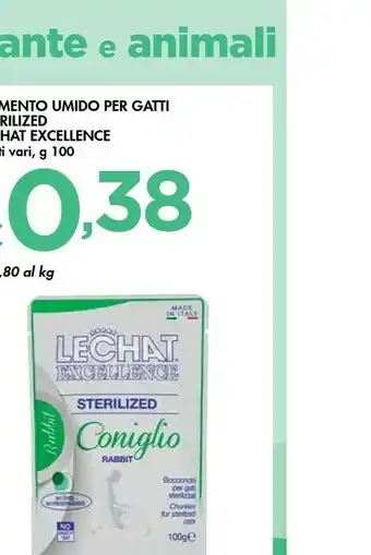 Bennet Le chat Alimento Umido Per Gatti Sterilized Lechat Excellence offerta