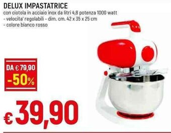 Galassia DELUX IMPASTATRICE offerta