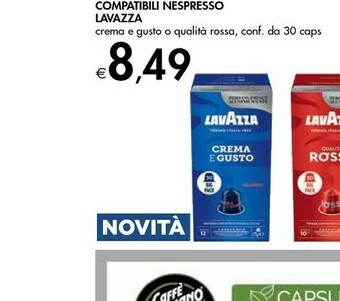 Bennet Lavazza Linea Capsule Caffè Compatibili Nespresso offerta