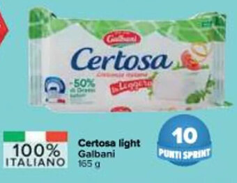 Certosa light Galbani 165 g