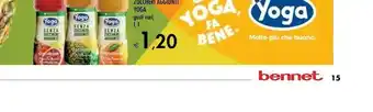 Bennet Yoga Succo Senza Zuccheri Aggiunti offerta