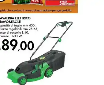 Bennet Bravo&facile Rasaerba Elettrico offerta