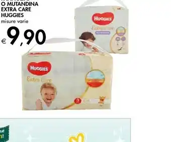Bennet Huggies Pannolini O Mutandina Extra Care offerta
