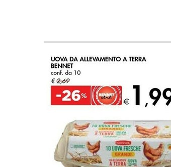 Bennet Bennet Uova Da Allevamento A Terra offerta