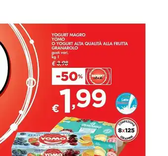 Bennet Yomo Yomo - Yogurt Magro Frutta 1000 g(ml) offerta