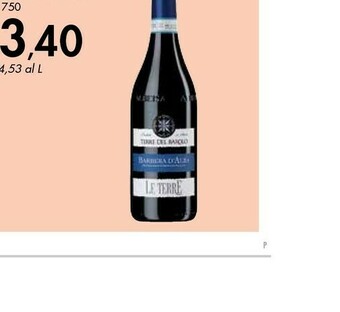 Bennet Terre Del Barolo Barbera D'Alba DOC offerta
